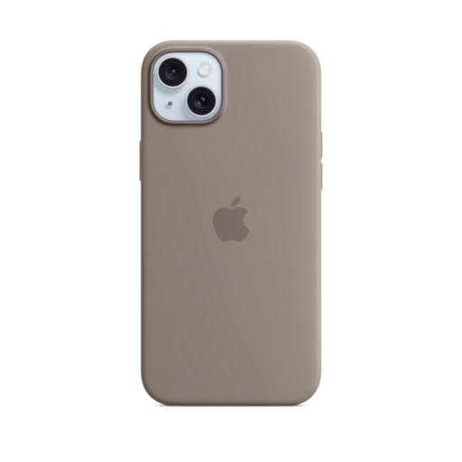 iPhone 15 Plus Silicone Case — Clay