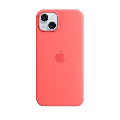iPhone 15 Plus Silicone Case — Guava
