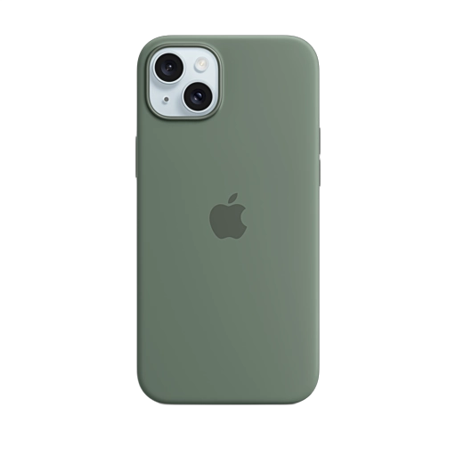 iPhone 15 Plus Silicone Case — Cypress