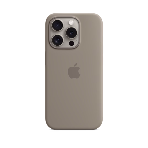 iPhone 15 Pro Silicone Case — Clay