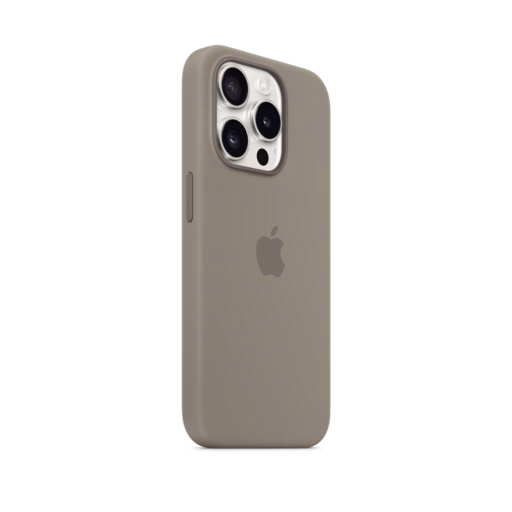 iPhone 15 Pro Silicone Case with MagSafe — Clay