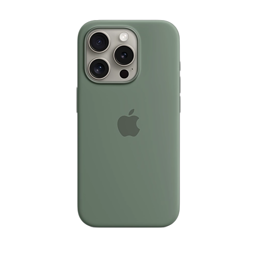 iPhone 15 Pro Silicone Case — Cypress