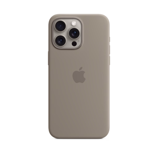 iPhone 15 Pro Max Silicone Case — Clay