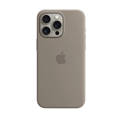 iPhone 15 Pro Max Silicone Case — Clay