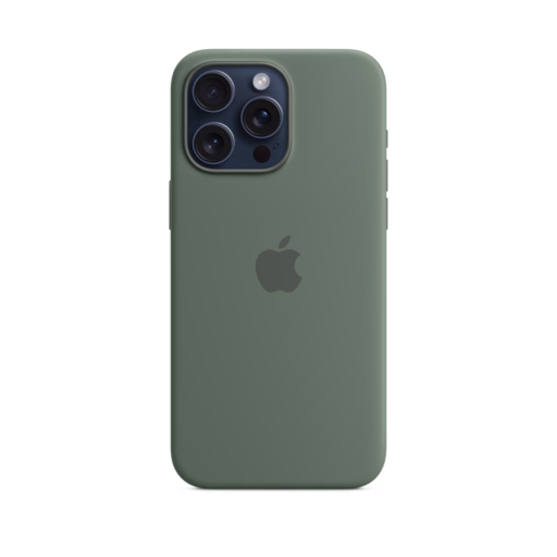 iPhone 15 Pro Max Silicone Case with MagSafe — Cypress