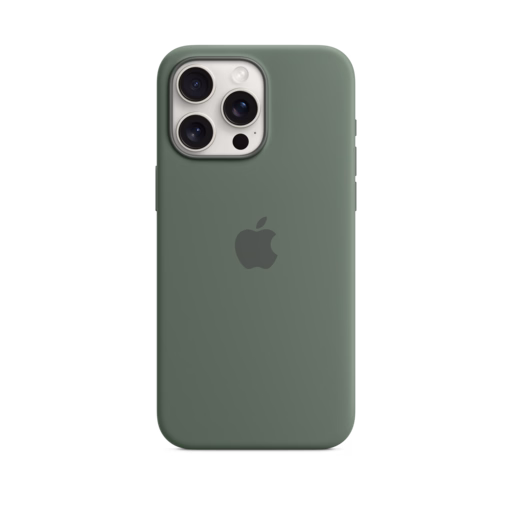 iPhone 15 Pro Max Silicone Case with MagSafe — Cypress