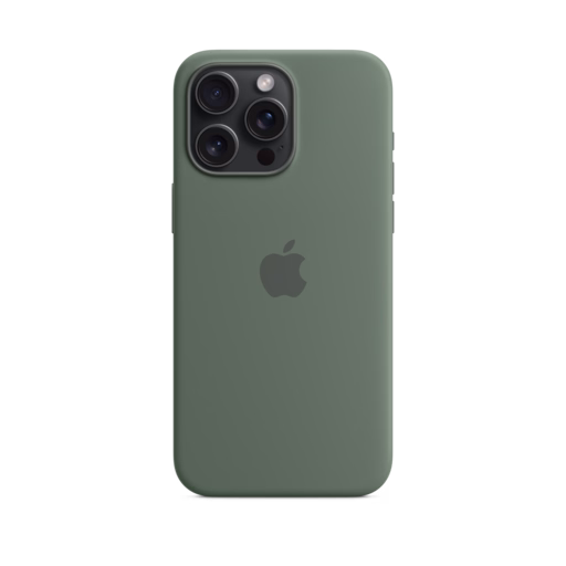 iPhone 15 Pro Max Silicone Case with MagSafe — Cypress