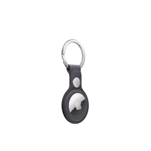 AirTag FineWoven Key Ring — Black