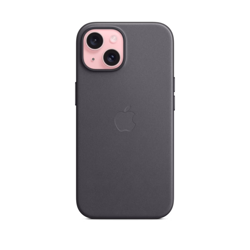 iPhone 15 FineWoven Case with MagSafe — Black