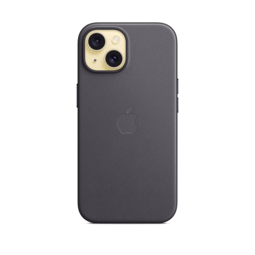 iPhone 15 FineWoven Case with MagSafe — Black