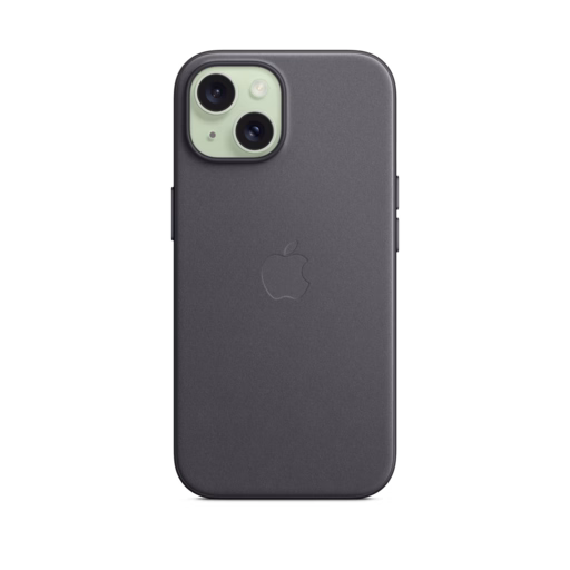 iPhone 15 FineWoven Case with MagSafe — Black