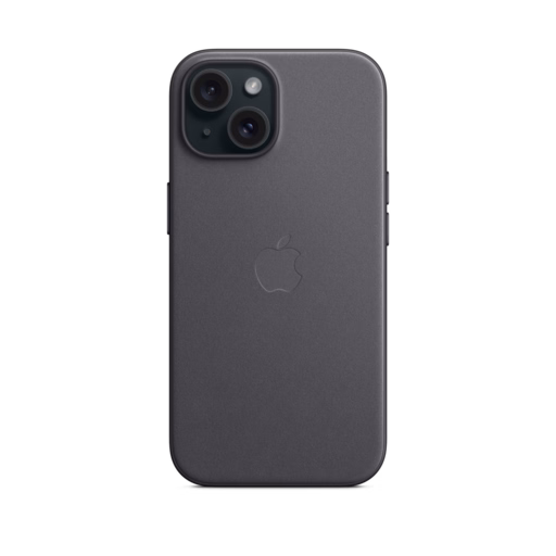 iPhone 15 FineWoven Case with MagSafe — Black