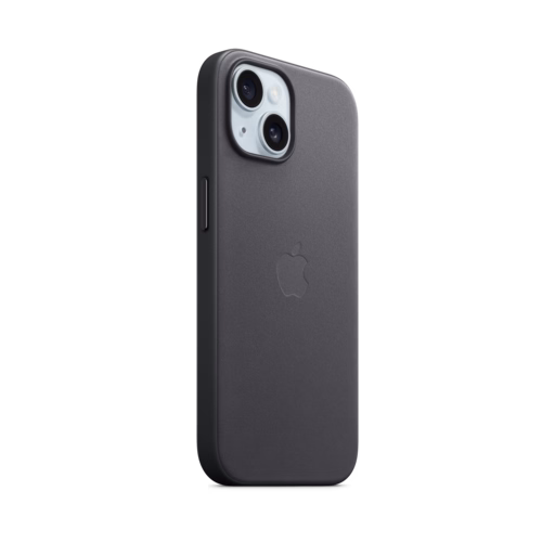 iPhone 15 FineWoven Case with MagSafe — Black
