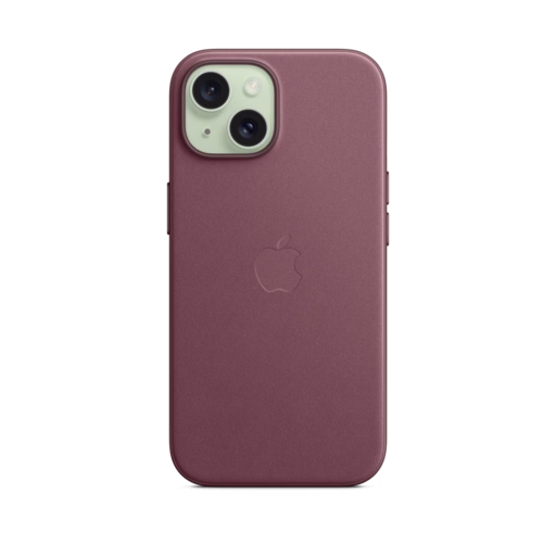 iPhone 15 FineWoven Case with MagSafe — Mulberry