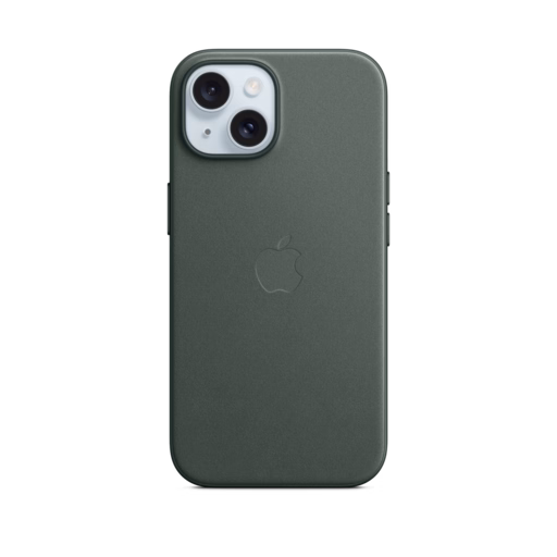 iPhone 15 FineWoven Case — Evergreen