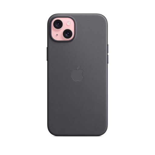 iPhone 15 Plus FineWoven Case with MagSafe — Black