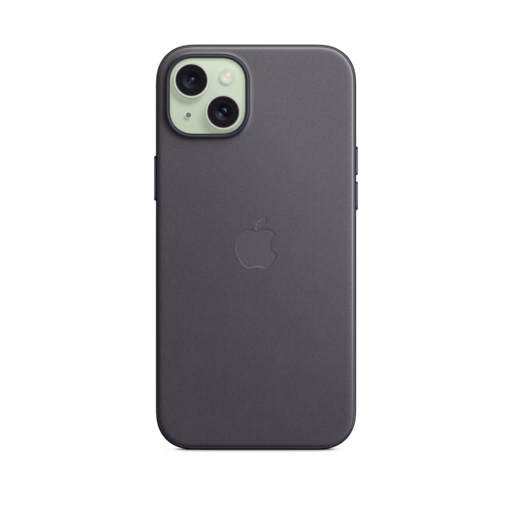 iPhone 15 Plus FineWoven Case with MagSafe — Black