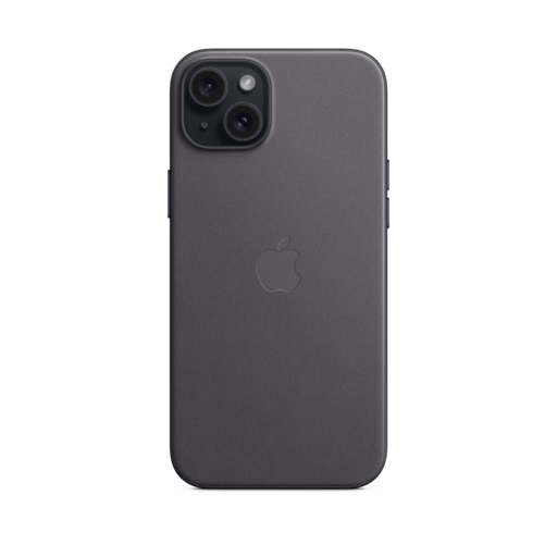 iPhone 15 Plus FineWoven Case with MagSafe — Black