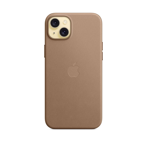 iPhone 15 Plus FineWoven Case with MagSafe — Taupe