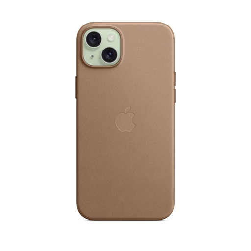 iPhone 15 Plus FineWoven Case with MagSafe — Taupe