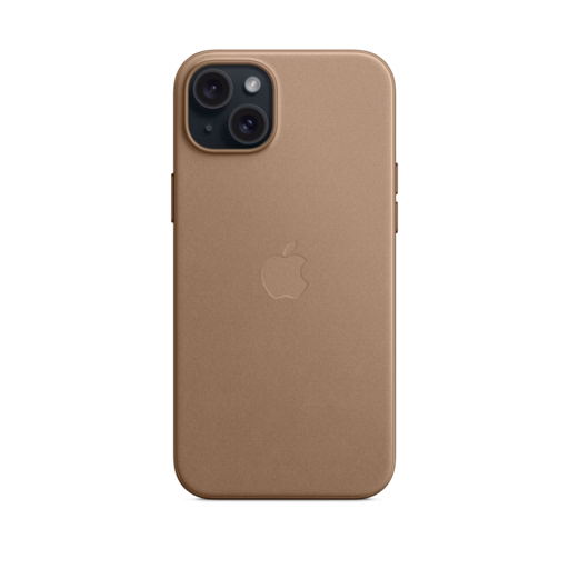 iPhone 15 Plus FineWoven Case with MagSafe — Taupe