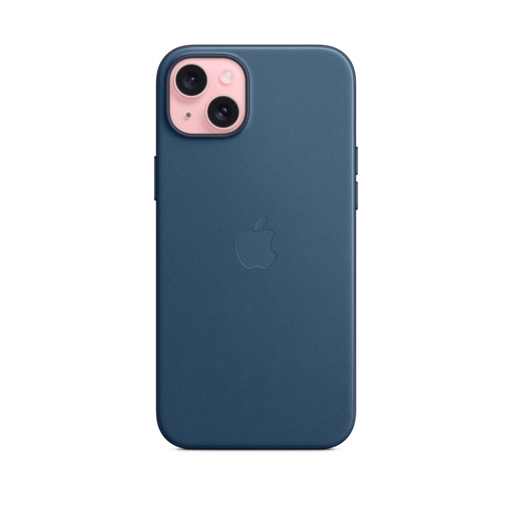 iPhone 15 Plus FineWoven Case with MagSafe — Pacific Blue