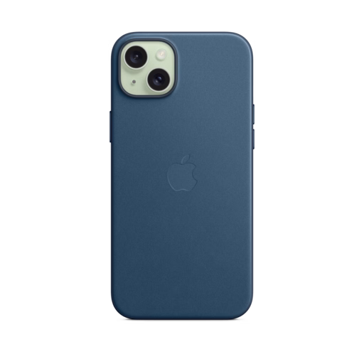 iPhone 15 Plus FineWoven Case with MagSafe — Pacific Blue
