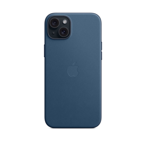 iPhone 15 Plus FineWoven Case with MagSafe — Pacific Blue