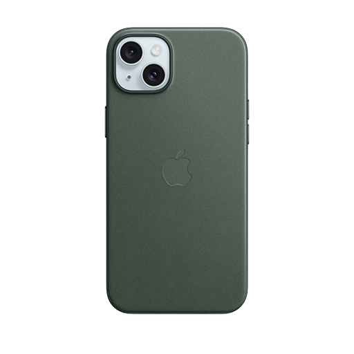 iPhone 15 Plus FineWoven Case — Evergreen