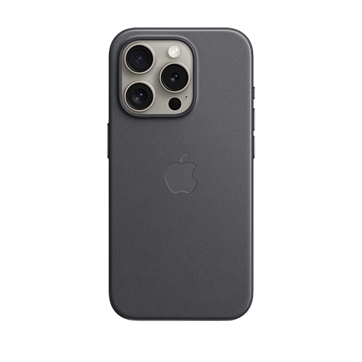 iPhone 15 Pro FineWoven Case — Black