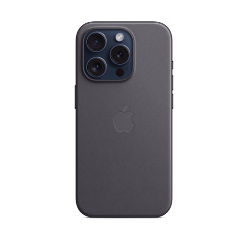 iPhone 15 Pro FineWoven Case with MagSafe — Black