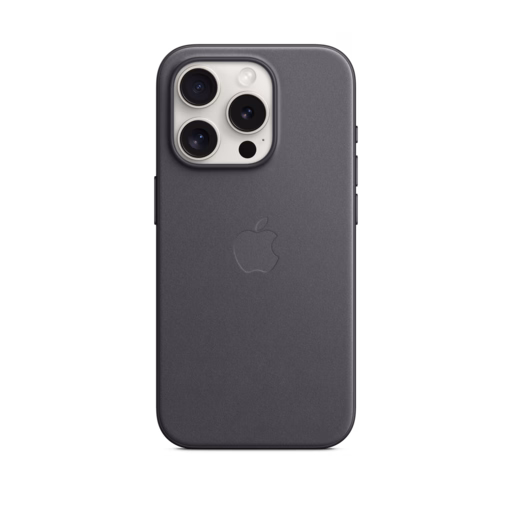 iPhone 15 Pro FineWoven Case with MagSafe — Black