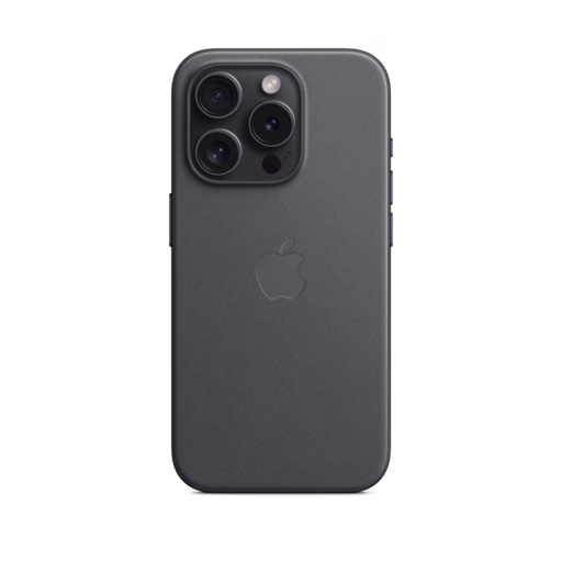 iPhone 15 Pro FineWoven Case with MagSafe — Black