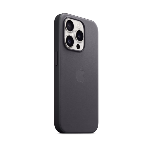 iPhone 15 Pro FineWoven Case with MagSafe — Black