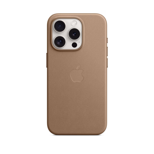 iPhone 15 Pro FineWoven Case with MagSafe — Taupe
