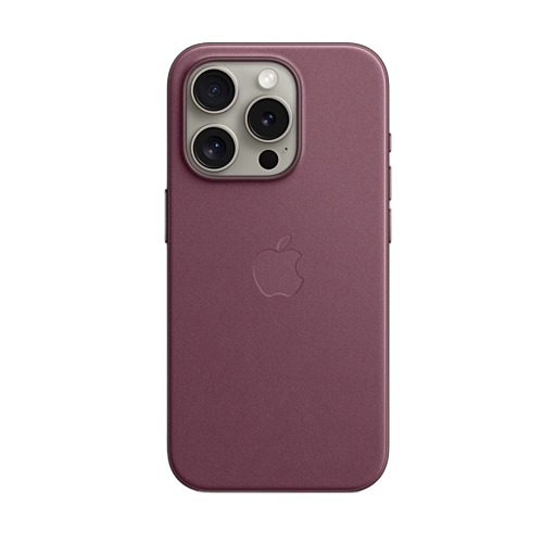 iPhone 15 Pro FineWoven Case — Mulberry