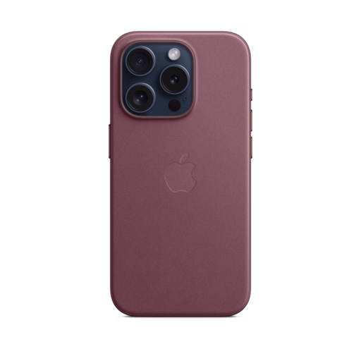iPhone 15 Pro FineWoven Case with MagSafe — Mulberry