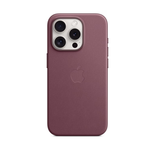iPhone 15 Pro FineWoven Case with MagSafe — Mulberry
