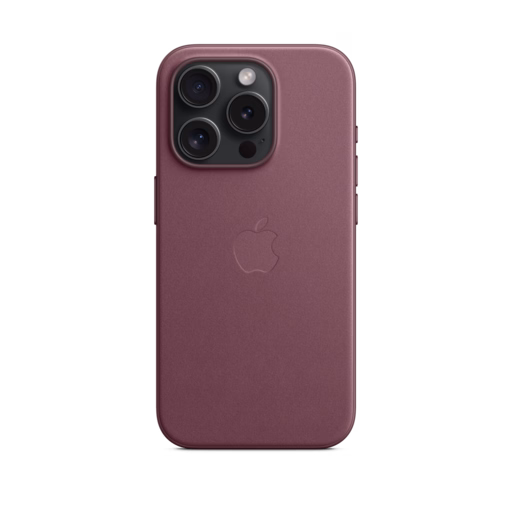 iPhone 15 Pro FineWoven Case with MagSafe — Mulberry