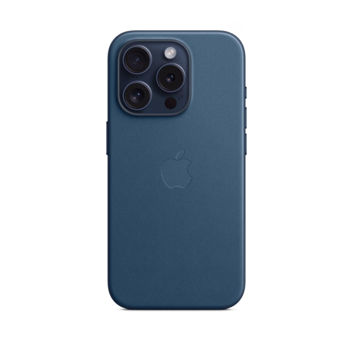 iPhone 15 Pro FineWoven Case with MagSafe — Pacific Blue