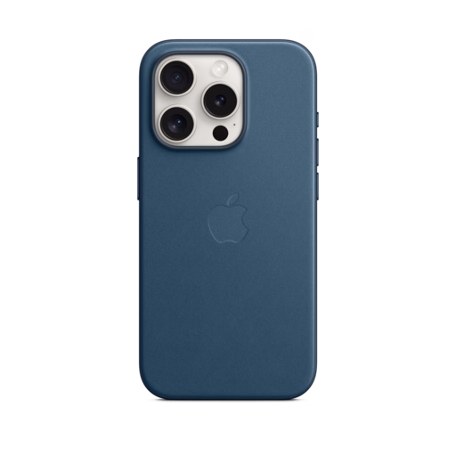 iPhone 15 Pro FineWoven Case with MagSafe — Pacific Blue