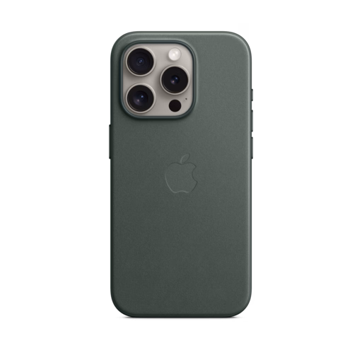 iPhone 15 Pro FineWoven Case — Evergreen