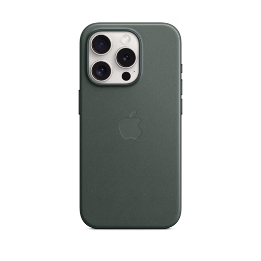iPhone 15 Pro FineWoven Case with MagSafe — Evergreen