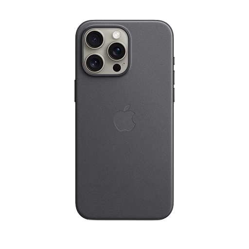 iPhone 15 Pro Max FineWoven Case — Black