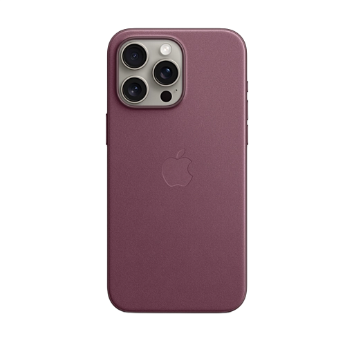 iPhone 15 Pro Max FineWoven Case — Mulberry
