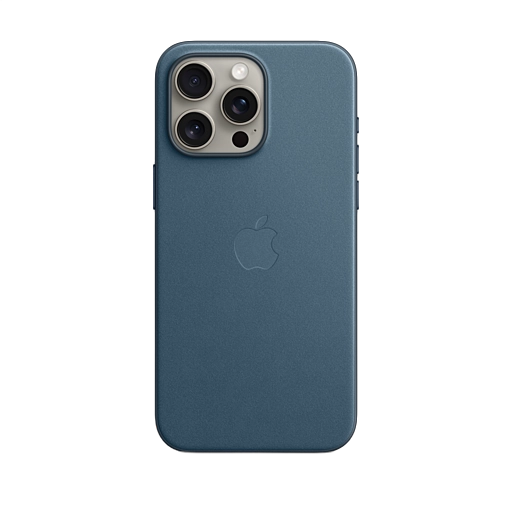 iPhone 15 Pro Max FineWoven Case — Pacific Blue