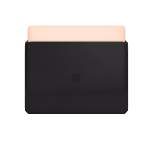 Leather Sleeve for 13″ MacBook Pro — Black