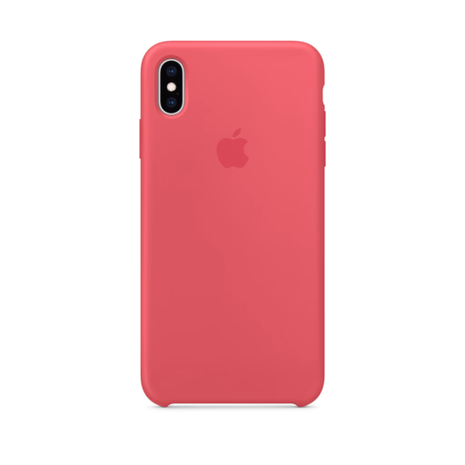 iPhone XS Max Silicone Case — Hibiscus