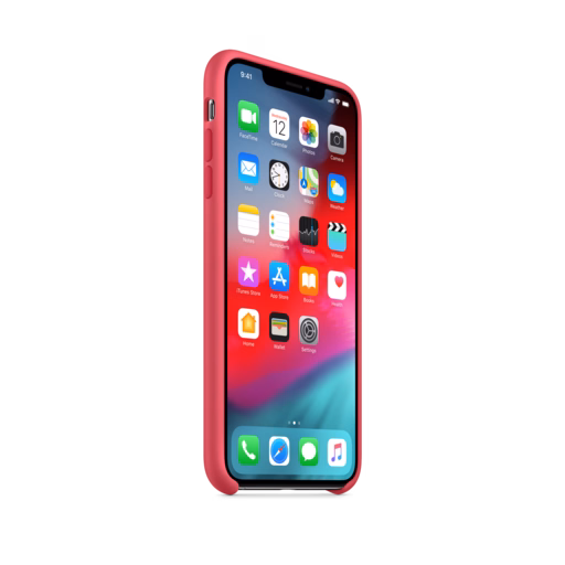 iPhone XS Max Silicone Case — Hibiscus