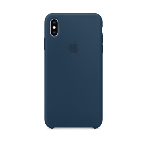 iPhone XS Max Silicone Case — Pacific Green